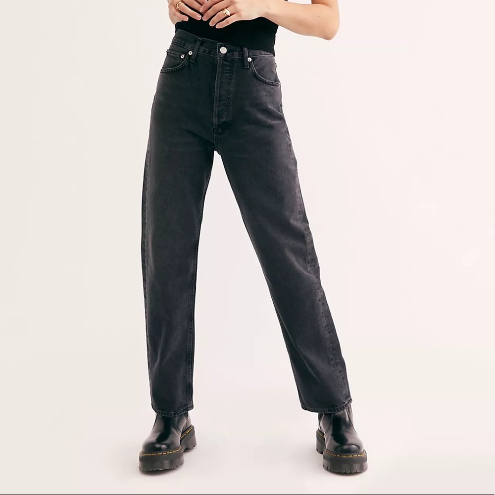 Agolde Charcoal Boot Cut Jeans